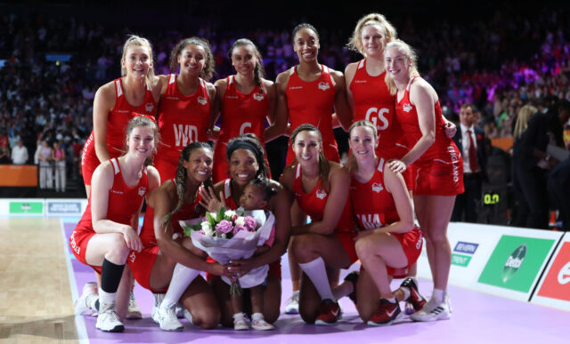 Uplifting: England netball wins £30,000 bra deal