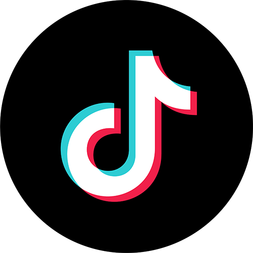 TikTok social media icon
