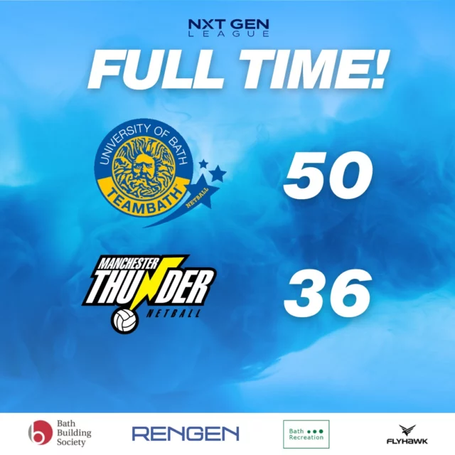 FINAL SCORE: Another dominant performance on the road sees us take a 14 goal victory. Thank you @thundernetballpathway for a great game. #impossibleignore #blueandgold #nxtgen