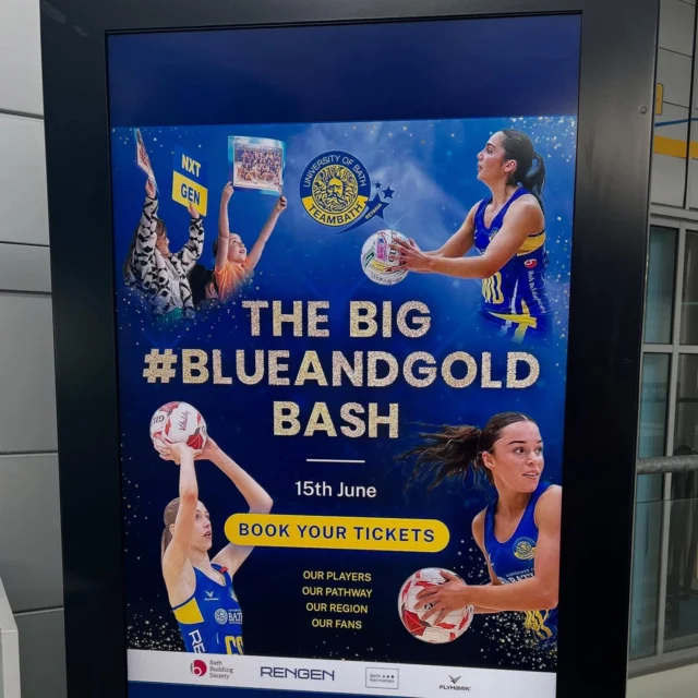 💙💛 JUST 100 TICKETS LEFT 💙💛

We’re so excited to welcome a 1,000-strong crowd to the Big Blue & Gold Bash this Sunday, a celebration of everything not only Team Bath Netball, but the netball community across the South West. 

This year’s event isn’t just about looking back on an incredible season — it’s about looking forward together. Thanks to our close partnership with @netballsw we are proud to be bringing the wider netball family under one roof for a day of inspiration, recognition, and shared purpose. 

Expect energy, top quality netball and a whole lot of Blue & Gold pride as we celebrate players, volunteers, and fans from across the region. 💙💛

Get your tickets here:  https://lnkd.in/eiicnTMa

#impossibletoignore #blueandgold #bigblueandgoldbash